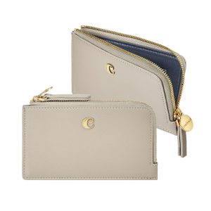 Cacharel Card holder Séraphine Light Grey