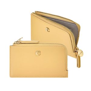 Cacharel Card holder Séraphine Yellow