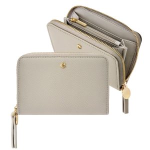 Cacharel Zipped wallet Séraphine Light Grey