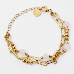 Cacharel Bracelet Andrea Gold/pink