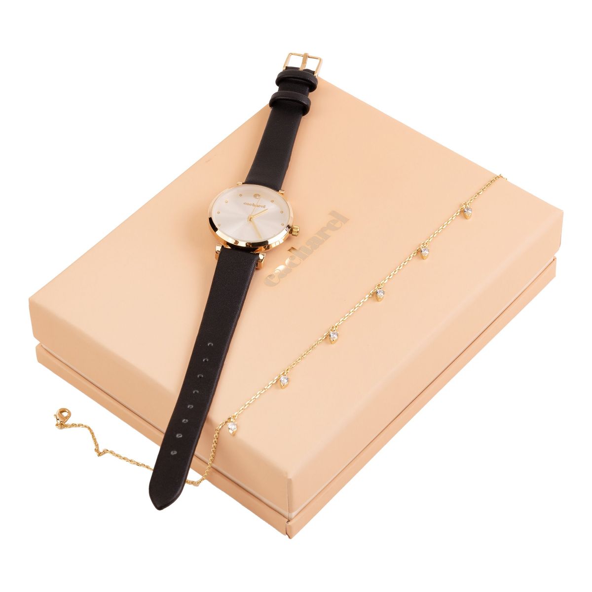 Cacharel Set Odeon (watch & necklace)