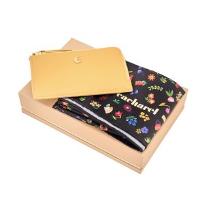 Cacharel Set Séraphine (card holder & scarf)