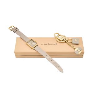 Cacharel Set Séraphine Light Grey (key ring & watch)