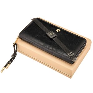 Cacharel Set Philomène Black (travel purse & watch)
