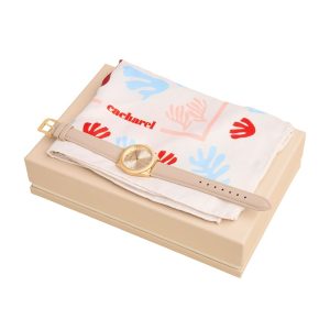 Cacharel Set Vivienne (watch & scarf)