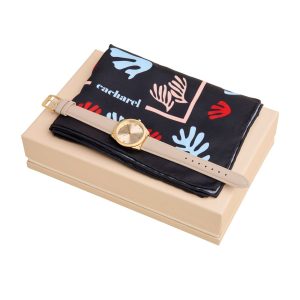 Cacharel Set Vivienne (watch & scarf)