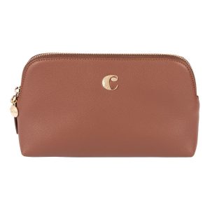 Cacharel Toiletry Bag Alma Camel