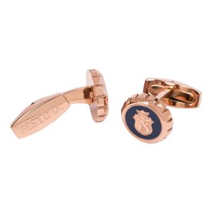 Festina Cufflinks Chronobike Navy & Rosegold