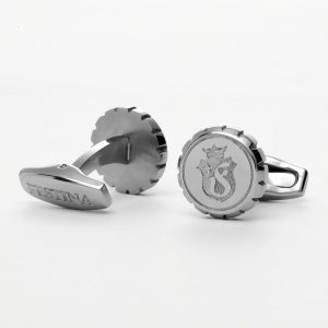 Festina Cufflinks Button Shinny Chrome