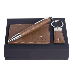 Festina Set Chronobike Camel (ballpoint pen, key ring & card holder)
