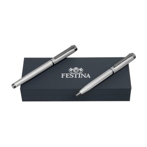 Festina Set Originals Silver (ballpoint pen & rollerball pen)