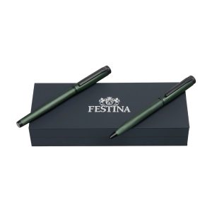 Festina Set Originals Green (ballpoint pen & rollerball pen)