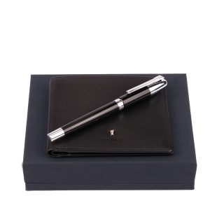 Set Festina Black (rollerball pen & wallet)
