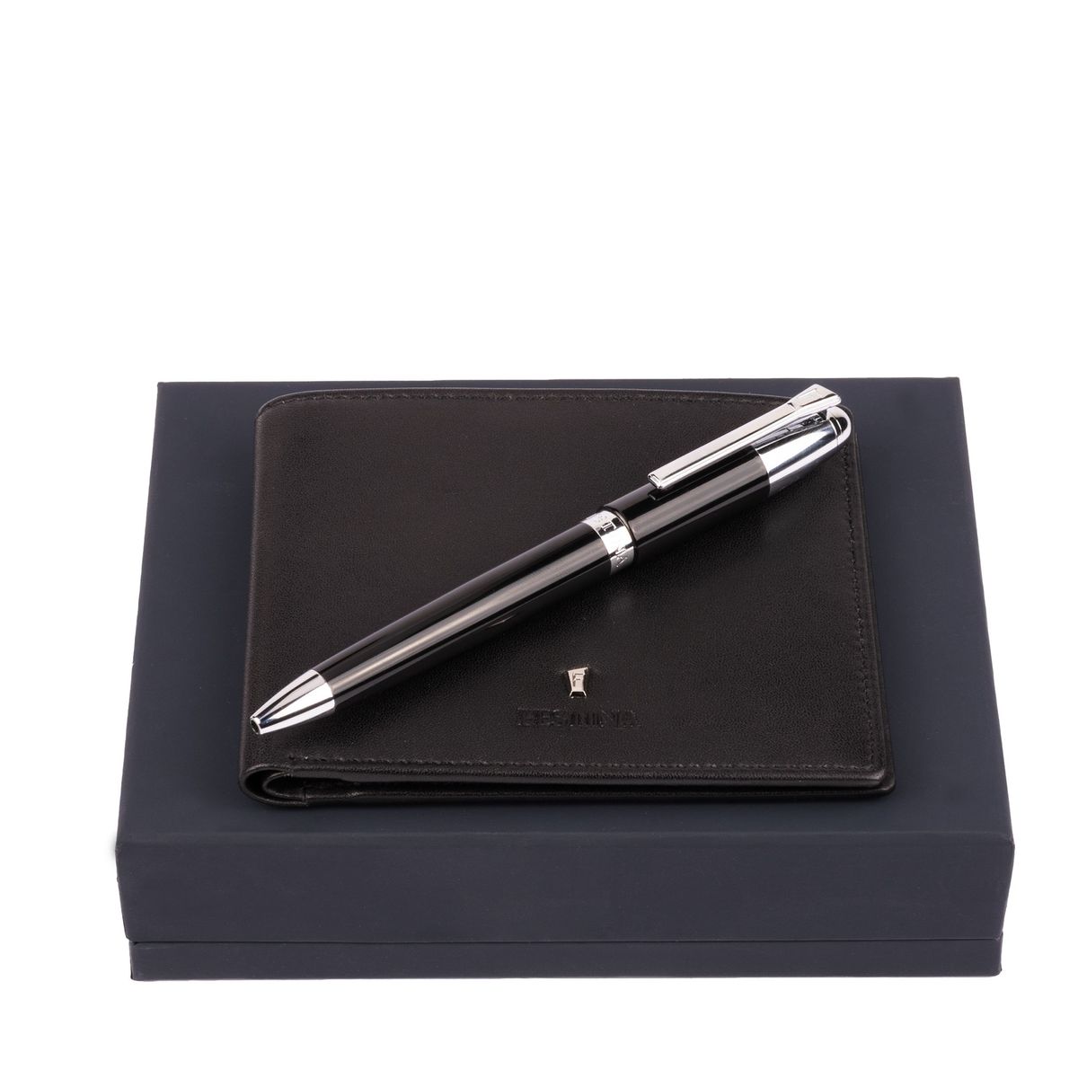 Set Festina Black (ballpoint pen & wallet)