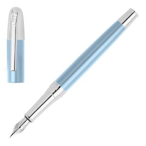 Festina Fountain pen Classicals Chrome Light Blue