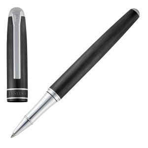 Festina Rollerball pen Classicals Brushed Black & Chrome