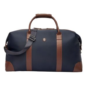 Festina Travel bag Button Navy & Brown