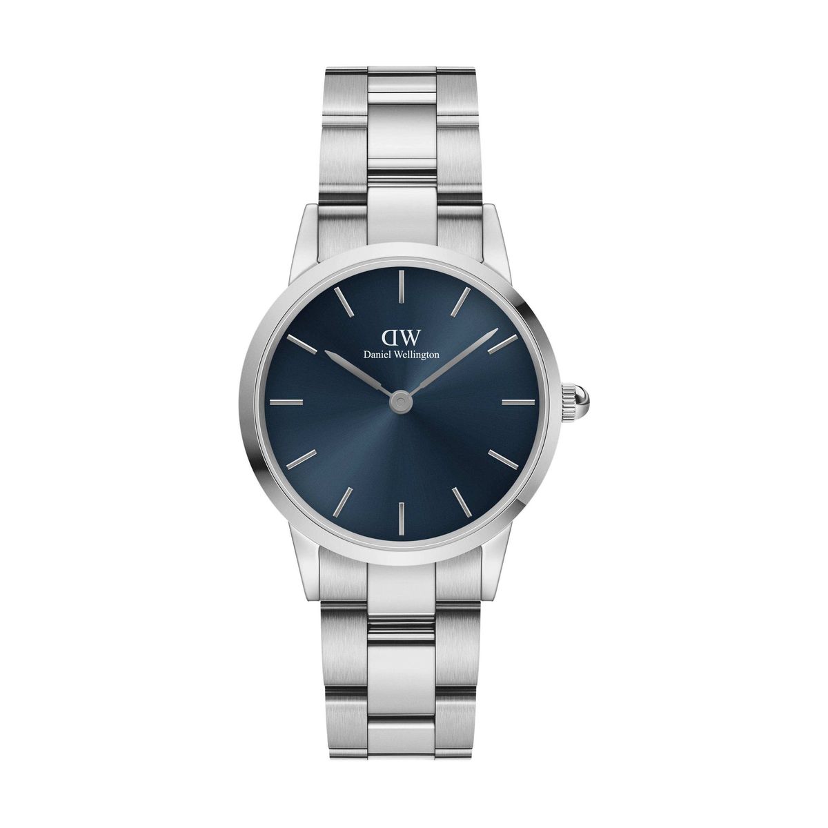 Daniel Wellington Watch Iconic Link Arctic Silver&Blue D28
