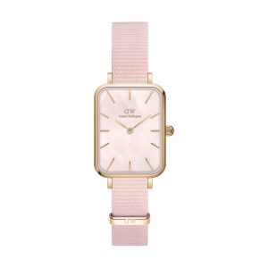 Daniel Wellington Watch Quadro Coral RG&Pink D20x26
