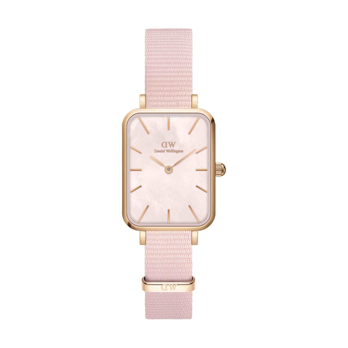 Daniel Wellington Watch Quadro Coral RG&Pink D20x26