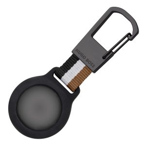 Hugo Boss Key ring with AirTag holder Iconic