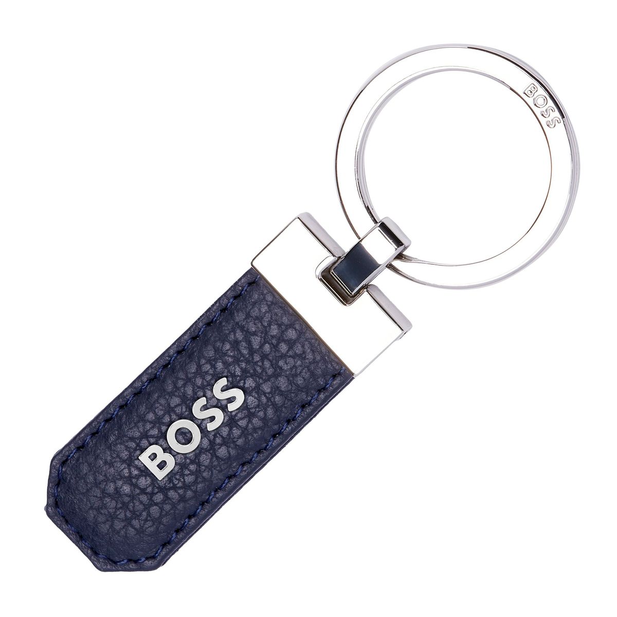 Hugo Boss Key ring Classic Grained Navy - slika 3