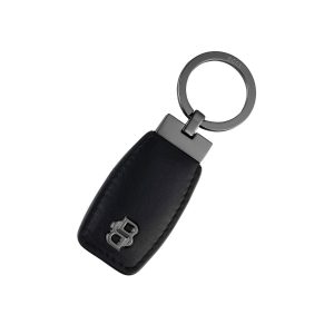 Hugo Boss Key ring Double B Black & Gun