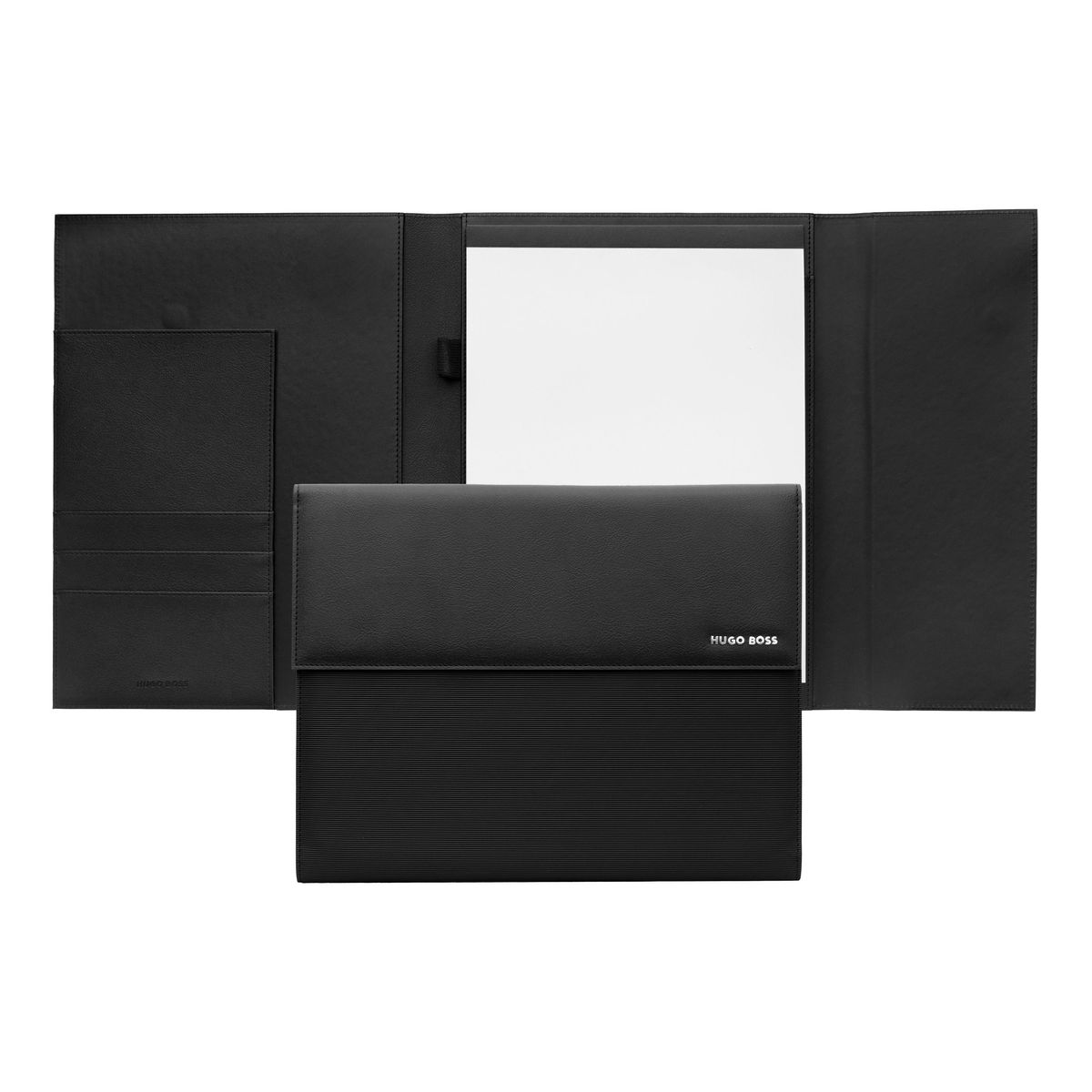 Hugo Boss Folder A4 Pinstripe Black - slika 2