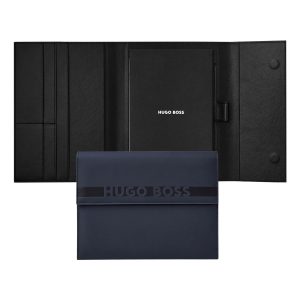 Hugo Boss Folder A5 Cloud Matte Blue