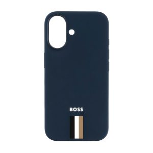 Hugo Boss Case for iPhone 16 Iconic Navy
