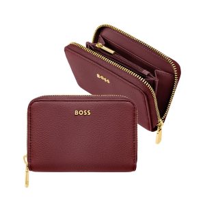 Hugo Boss Money wallet Signature Lady Burgundy
