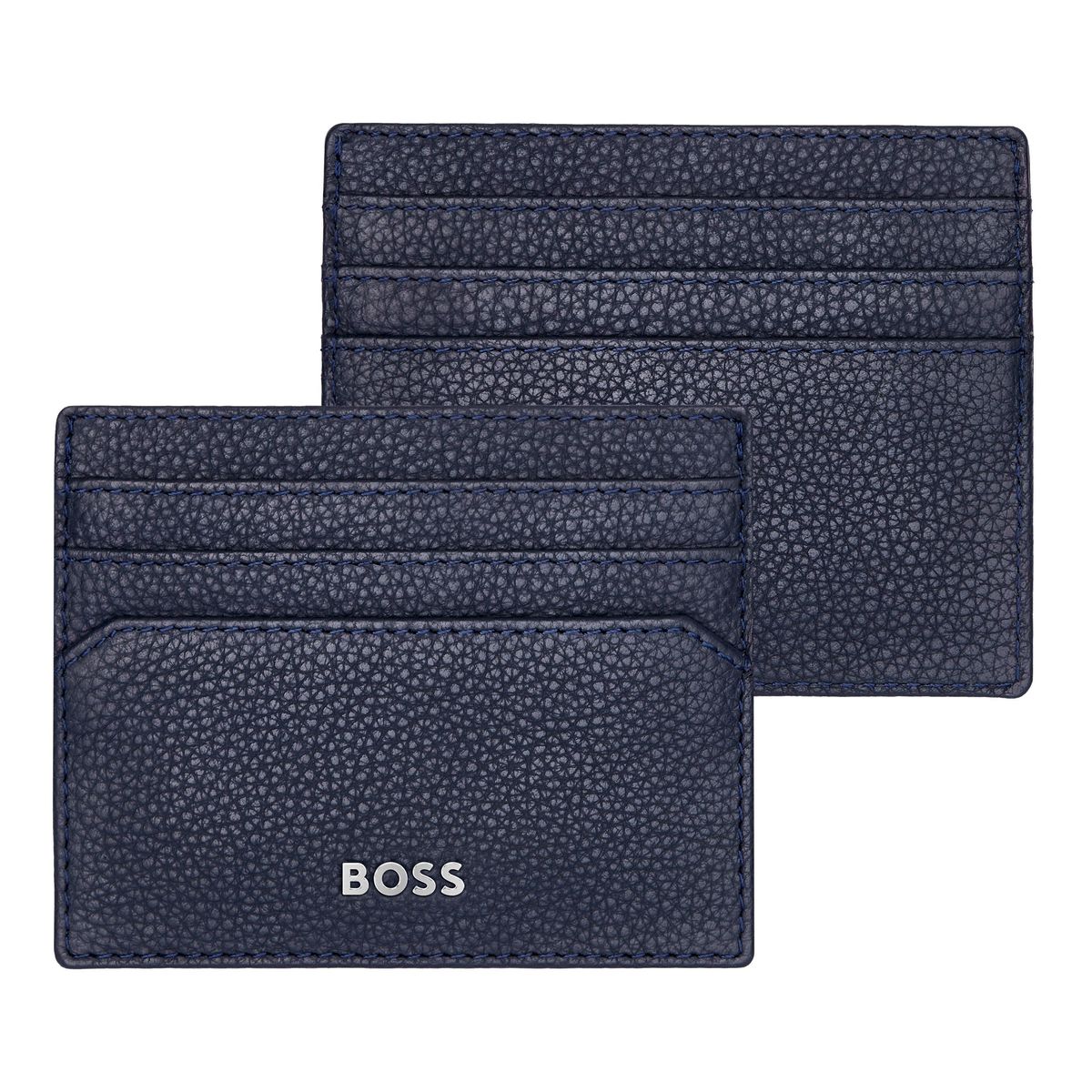 Hugo Boss Card holder Classic Grained Navy