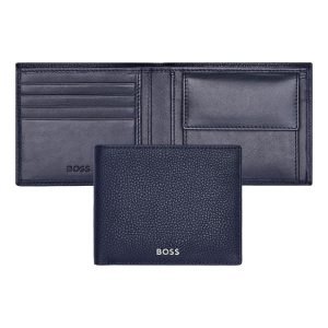Hugo Boss Money wallet Classic Grained Navy