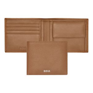 Hugo Boss Money wallet Classic Grained Camel