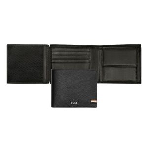 Hugo Boss Money wallet with flap Iconic Black
