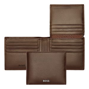 Hugo Boss Wallet with flap Classic Smooth Brown