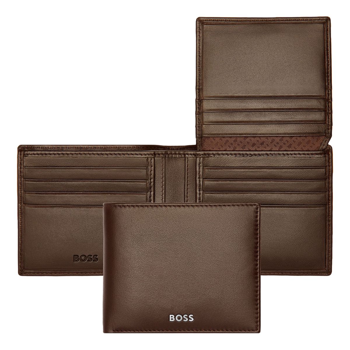 Hugo Boss Wallet with flap Classic Smooth Brown - slika 2