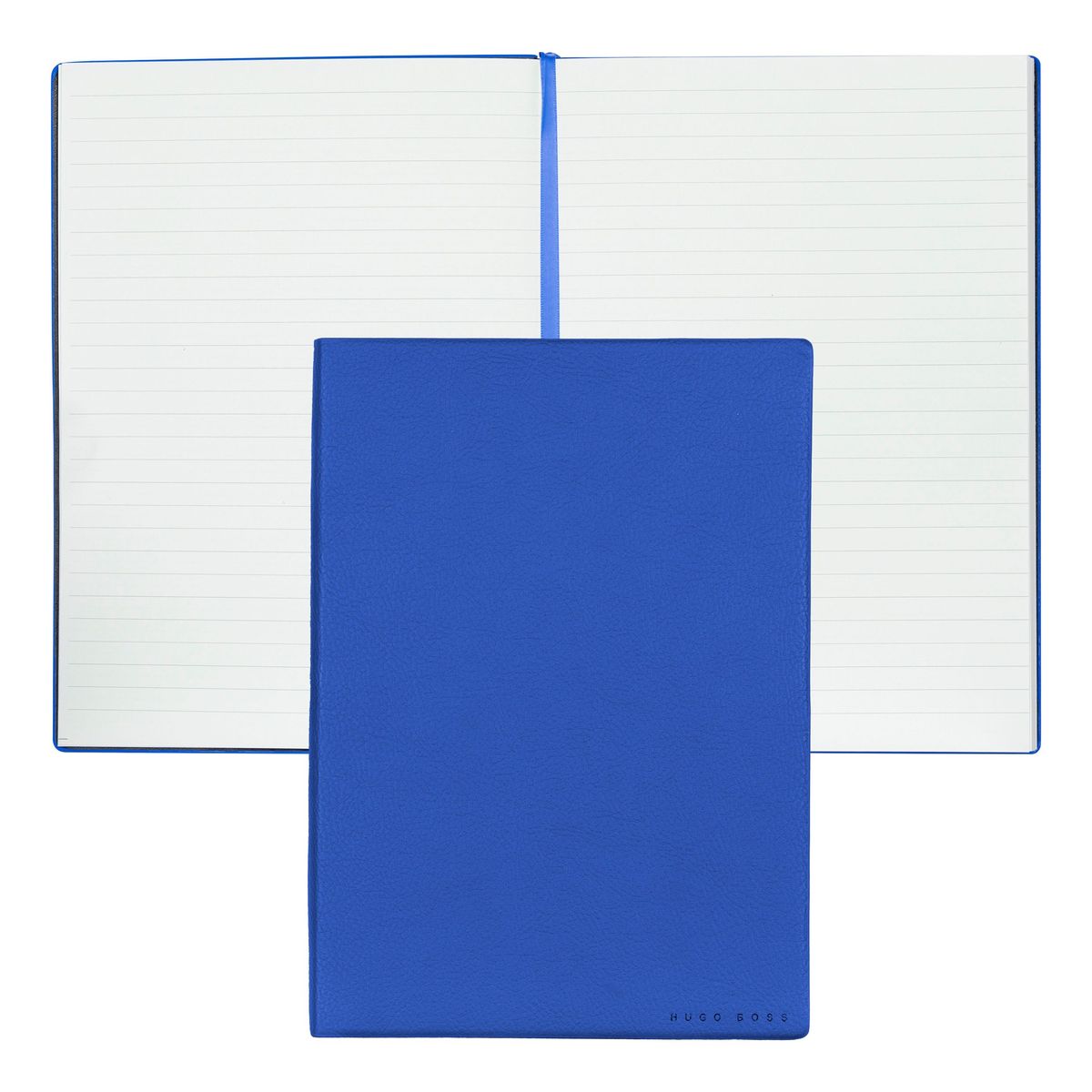 Hugo Boss Notebook A5 Essential Blue Lined - slika 2