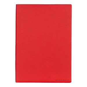 Hugo Boss Notebook A5 Essential Red Lined
