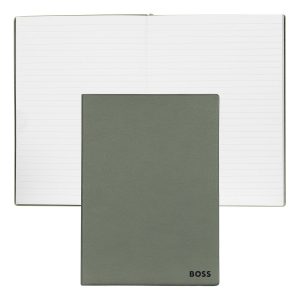 Hugo Boss Notebook A5 Essential Khaki Lined
