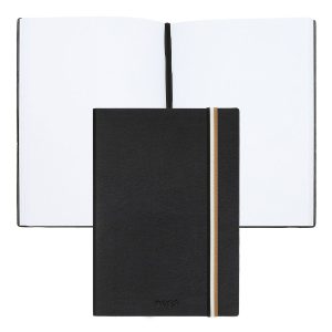 Hugo Boss Notebook A5 Iconic Black Plain