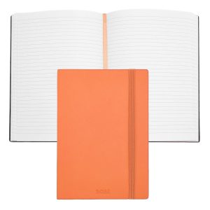 Hugo Boss Notebook A5 Pastel Classic Light Orange Lined