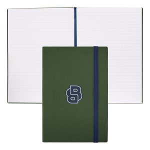 Hugo Boss Notebook A5 Varsity Forest Green Lined