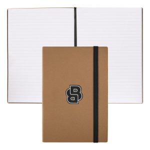 Hugo Boss Notebook A5 Varsity Camel Lined