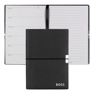Hugo Boss Notebook A6 Elegance Black Agenda