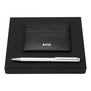 Set HUGO BOSS (ballpoint pen & card holder)