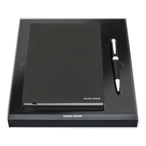 Set HUGO BOSS Black (ballpoint pen & note pad A5)