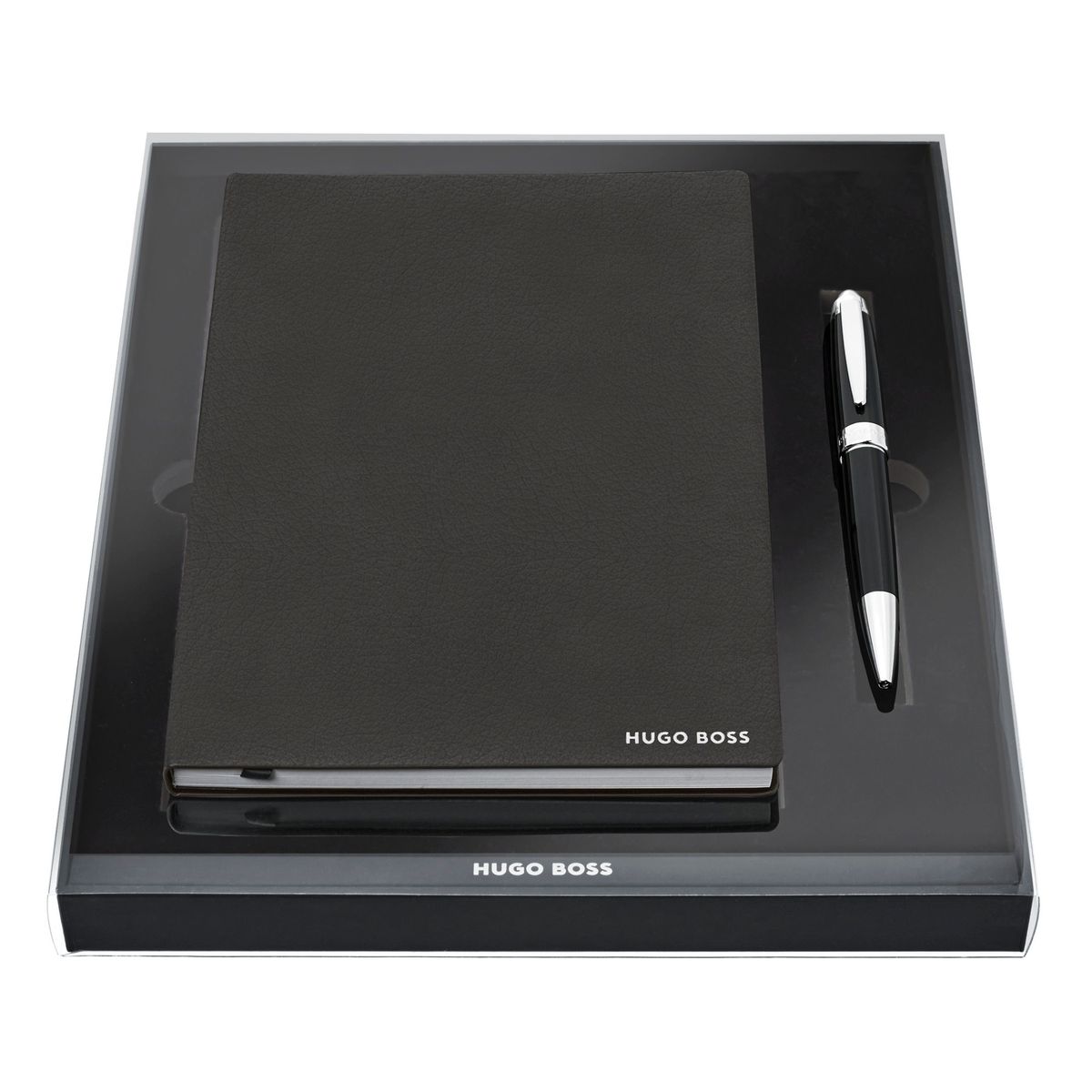 Set HUGO BOSS Black (ballpoint pen & note pad A5)