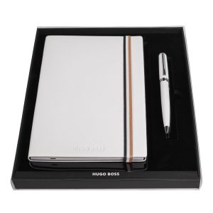 Set HUGO BOSS (ballpoint pen & note pad A5)