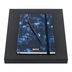 Set HUGO BOSS (ballpoint pen & note pad A5)